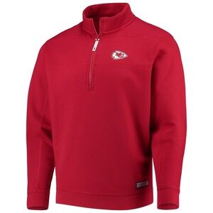 Vineyard Vines Kansas City Chiefs quarterzip sweatshirt
